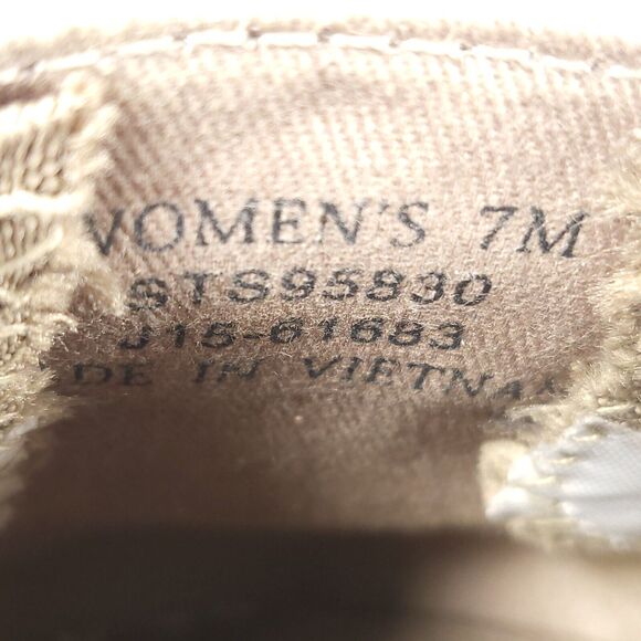 Sperry Top Sider Slip On Casual Loafer Shoe Womens Size 7 STS95830 Gray - Picture 7 of 9